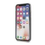 Guess GUHCPXGLUFLRA iPhone X Raspberry hard case Glitter Liquid - imagine 5