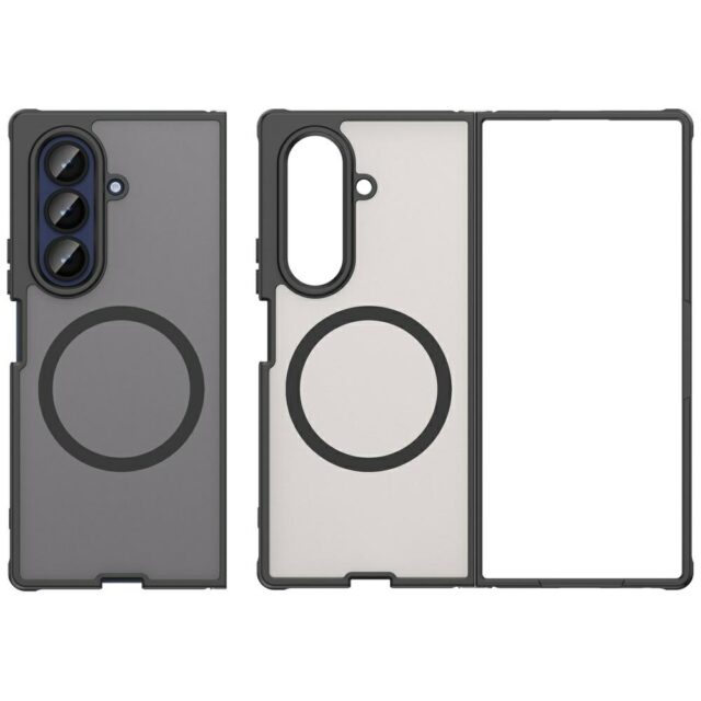 Case Beline MagSafe for Samsung Galaxy Z  Fold7 black - imagine 4