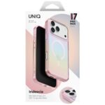 UNIQ Iridescia case for iPhone 17 Pro Max Magclick Charging pink prism - imagine 6