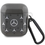 Mercedes MEA28DPMGS AirPods 1/2 Cover Black Large Star Pattern