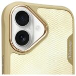 Nimmy case iPhone 16 6.1" khaki Big Eyed Pet 2.0 Cat - imagine 2