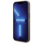 Guess GUHCP14SP4TDSCPW iPhone 14 6.1" brown hardcase Crossbody 4G Metal Logo - imagine 5