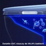 USAMS UV-C Toilet Disinfection Lamp Handheld Sterilizer white ZB210XDH01 (US-ZB210) - imagine 3