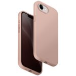 Case UNIQ Lino for iPhone 16e (2025) Magclick Charging pink