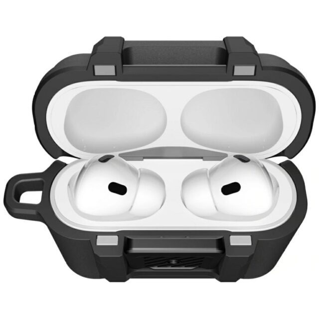 Etui Spigen Lock Fit do AirPods Pro 3     czarny - imagine 7