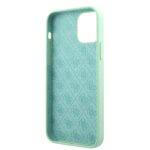 Guess GUHCP12LLSLMGGN iPhone 12 Pro Max 6,7" green hardcase Metal Logo Script - imagine 7