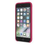 Guess GUHCI8LSLMGRE iPhone 7/8/SE 2020/ SE 2022 burgundy hard case Silicone Vintage Gold Lo - imagine 6