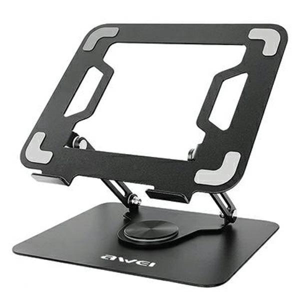 AWEI X46 Rotating Laptop Desk Holder Black