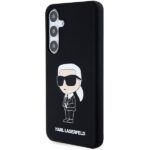 Karl Lagerfeld KLHCS24MSNIKBCK S24+ S926 hardcase black Silicone Ikonik - imagine 2