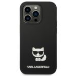 Karl Lagerfeld KLHCP14LSLCTBK iPhone 14 Pro 6,1" hardcase black Silicone Choupette Body - imagine 3
