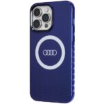 Audi IML Big Logo MagSafe Case iPhone 14 Pro Max 6.7" navy blue hardcase AU-IMLMIP14PM-Q5/D - imagine 2