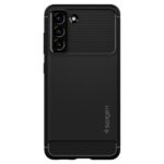 Spigen Rugged Armor Samsung G990 S21 FE black matte ACS03049 - imagine 2