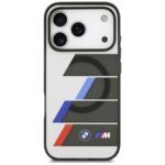 BMW M IML Metal Buttons Tricolor Lines MagSafe Case for iPhone 17 Pro Anthracite - imagine 3
