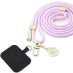 Guess GUOUCNMG4EU Universal CBDY Cord strap lilac Nylon 4G Metal Charm