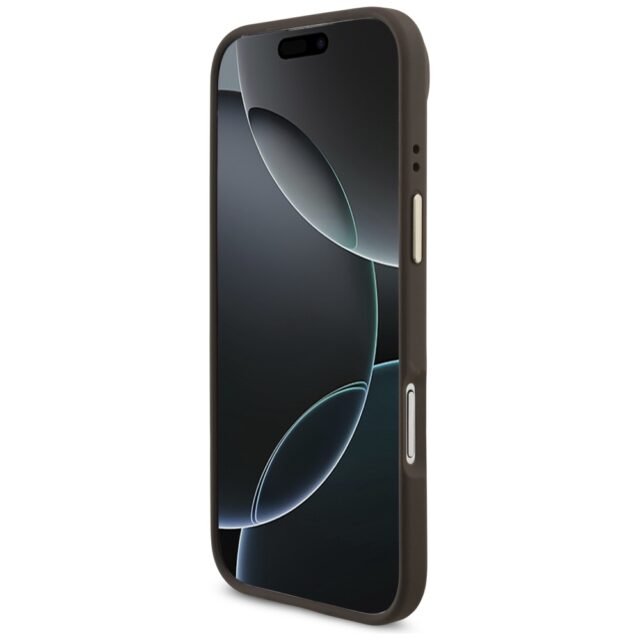 Case Guess 4G Big 4G Classic Logo for iPhone 17 Air brown gold - imagine 5