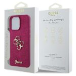 Guess GUHCP16LHG4SGU iPhone 16 Pro 6.3" purple hardcase Glitter Script Big 4G - imagine 8