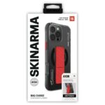 Skinarma case Axon iPhone 16 Pro 6.3" Magnetic Charging + Grip Stand black - imagine 5