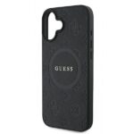 Guess GUHMP16MPSAPSMEK iPhone 16 Plus 6.7" black hardcase Saffiano Peony Classic Logo MagSafe - imagine 5