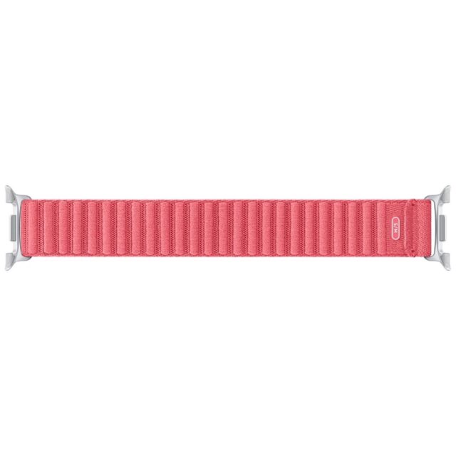 Band Samsung Fabric for Galaxy Watch8 / Watch8 Classic (S/M) coralred - imagine 2