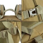 Extralink Military Tactical Backpack 30L - Men's Travel and Outdoor Military School Bag - imagine 4