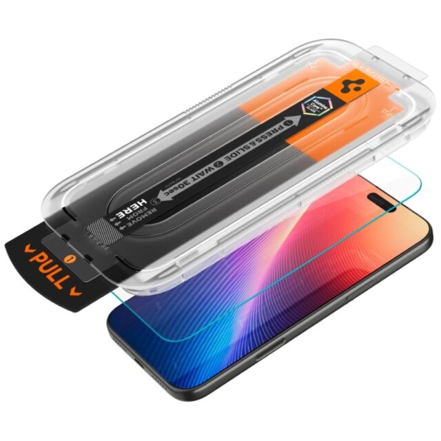 Spigen Glas.Tr Camera EZ FIT Pro HD Privacy Glass for Apple iPhone 17 Pro Max / 16 Pro Max 1pc - imagine 2