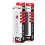 Armac Multi M3 | Power strip | anti-surge system, 3 sockets, 5m cable, gray - imagine 3