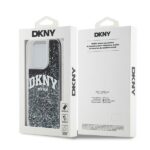 DKNY DKHCP15LLBNAEK iPhone 15 Pro 6.1" black hardcase Liquid Glitter Big Logo - imagine 8