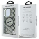 Karl Lagerfeld KLHMP16LHMCKMHK iPhone 16 Pro 6.3" black IML Monogram Karl&Choupette Head MagSa - imagine 8