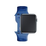 3MK Silicone Watch Strap Blue for Apple Watch 38/40/41mm - imagine 9