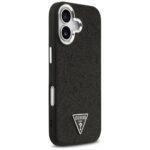 Case Guess Glitter Triangle Logo MagSafe for iPhone 17 black - imagine 4