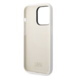 Karl Lagerfeld KLHCP14LSNIKBCH iPhone 14 Pro 6,1" hardcase white Silicone Ikonik - imagine 7