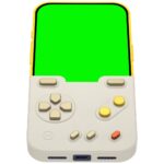 Case GAMEBABY with controller for iPhone 17 Pro Max yellow - imagine 4