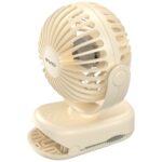Mini desk fan AWEI F45 with clip 1200mAh white - imagine 3