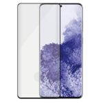 PanzerGlass E2E Microfracture SamS21 Ultra G998 Case Friendly Finger Print AntiBacterial  blac - imagine 2