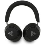 Over-ear headphones Guess Bluetooth ENC Saffiano Triangle Logo black - imagine 2