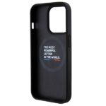Case BMW BMHMP15X22NBCK iPhone 15 Pro Max 6.7" black hardcase Leather Carbon MagSafe - imagine 7