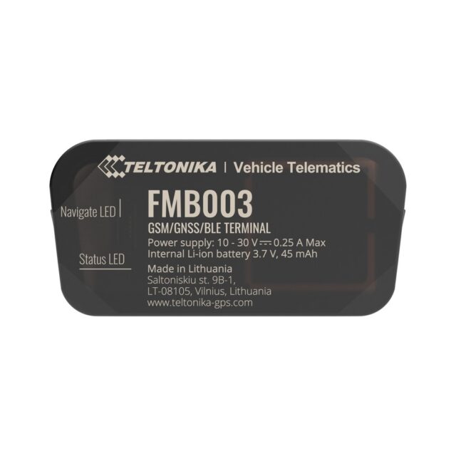 Teltonika FMB003 | GPS Tracker | OBDII Port, GNSS, GSM, Bluetooth 4.0 - imagine 3