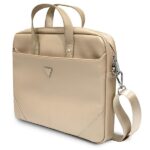 Guess Bag GUCB15PSATLE 16" beige Saffiano Triangle Logo - imagine 2