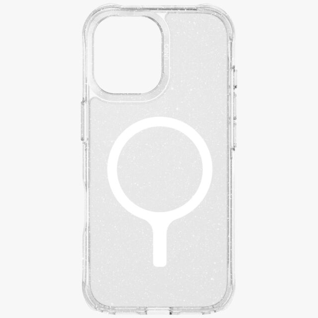 UNIQ LifePro Xtreme Case for iPhone 17 Magclick Charging Clear/Glitter - imagine 5