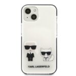 Karl Lagerfeld KLHCP13STPEKCW iPhone 13 mini 5,4" hardcase white Karl&Choupette - imagine 3