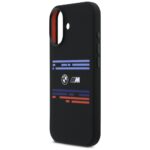 BMW M Silicon Horizontal Line MagSafe Case for iPhone 17 Black - imagine 6