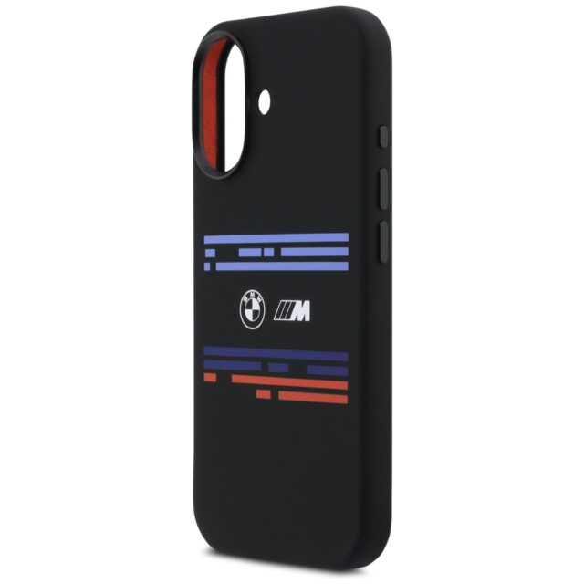 BMW M Silicon Horizontal Line MagSafe Case for iPhone 17 Black - imagine 6