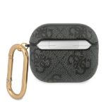 Guess GUA34GSMK AirPods 3 cover grey 4G Script Metal Collection - imagine 2