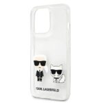 Karl Lagerfeld KLHCP13LCKTR iPhone 13 Pro / 13 6,1" hardcase Transparent Karl & Choupette - imagine 6