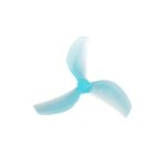 Gemfan 45mm Three-blade Propellers Blue | Drone Propellers | 8 pcs - imagine 2