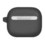 UNIQ Vencer Case AirPods 3 gen. Silicone charcoal dark grey - imagine 2