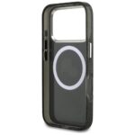 Case Karl Lagerfeld IML Glitter Karl &   Choupette Heads Logo MagSafe for iPhone 17 Pro black - imagine 7