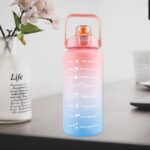 Extralink | Motivational Bottle | water bottle, 2000ml, green-purple, BUT-190 - imagine 4