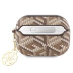 Guess GUAPPGCE4CW AirPods Pro cover brown GCube Charm - imagine 2