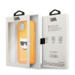 Karl Lagerfeld KLHCP13MCHTRO iPhone 13 / 14 / 15 6,1" orange hardcase Glitter Choupette Fluo - imagine 8